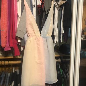 NWT Pastel sparkle dress